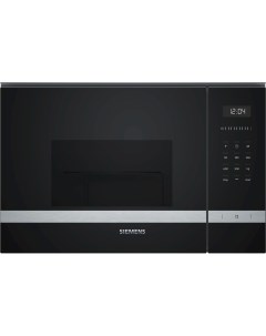 Встраиваемая микроволновая печь BE555LMS0 silver black Siemens