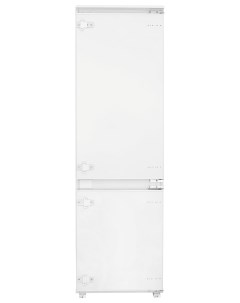 Встраиваемый холодильник RFCB 300 NFW White Hiberg