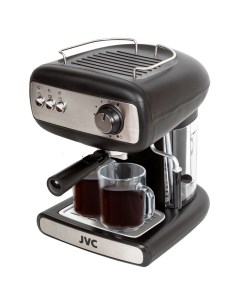 Рожковая кофеварка JK CF26 черный Jvc