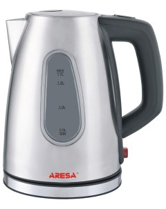 Чайник электрический AR 3406 1 7 л серебристый Aresa