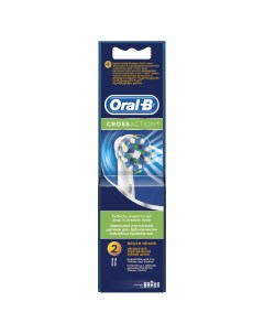 Насадка для зубной щетки Braun EB50 Cross Action 2шт Oral-b