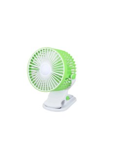 Вентилятор на прищепке настольный Fan M2027 зеленый Nobrand
