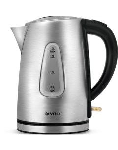 Чайник электрический VT 7007 ST 1 7 л серебристый Vitek