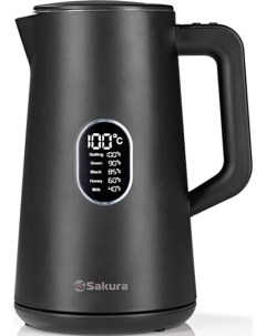 Чайник электрический SA 2171BK Premium 1 5 черный 1 5 л черный Sakura
