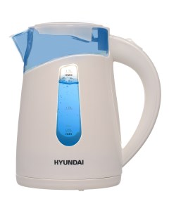 Чайник электрический HYK P2030 1 7 л белый прозрачный Hyundai