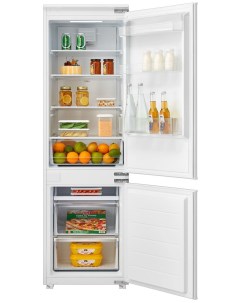 Встраиваемый холодильник ZRI1781NF белый Zugel