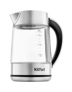 Чайник электрический KT 690 1 7 л прозрачный Kitfort