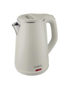 Чайник электрический LU 156 2 л бежевый Lumme