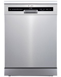 Посудомоечная машина DW 6073 IX серебристая Lex