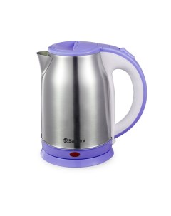 Чайник электрический SA 2147P 1 8 л фиолетовый серебристый Sakura