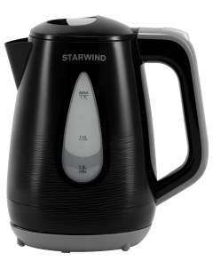 Чайник электрический SKP2316 1 7 л черный серый Starwind