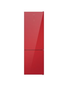 Холодильник MFF200NFR красный Maunfeld