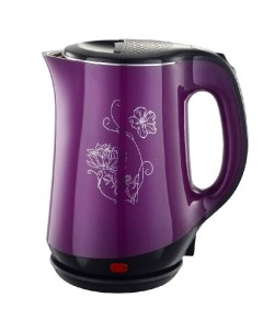 Чайник электрический DO 1244 1 8 л Purple Black Добрыня