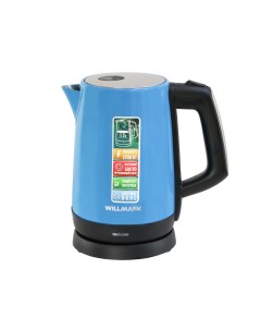Чайник электрический WEK 1758S 1 7 л голубой Willmark