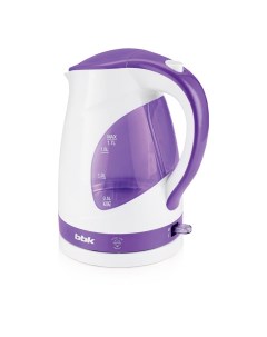 Чайник электрический EK1700P 1 7 л белый фиолетовый Bbk