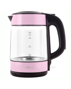Чайник электрический AR 3447 1 7 л розовый Aresa