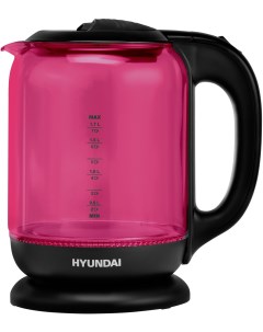Чайник электрический HYK G4808 1 8 л розовый Hyundai