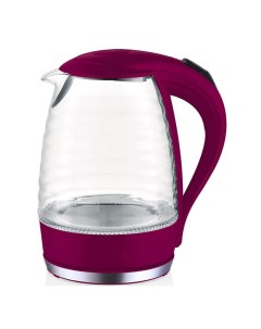 Чайник электрический H 169 1 7 л прозрачный розовый Ves