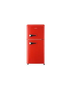 Холодильник HRF T120M красный Harper