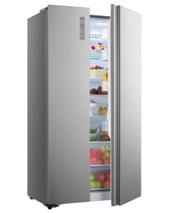 Холодильник RS677N4AC1 серебристый Hisense