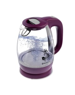 Чайник электрический SA 2715V 1 7 л фиолетовый прозрачный Sakura