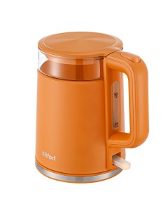 Чайник электрический КТ 6124 4 1 2 л прозрачный оранжевый Kitfort