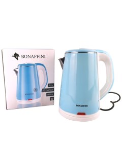 Чайник электрический ELK0002 1 8 л голубой Bonaffini