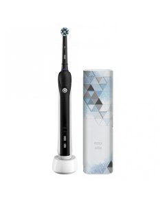 Электрическая зубная щетка Pro 750 Design Edition белая черная Oral-b
