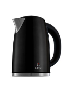 Чайник электрический LX 30021 1 1 7 л черный Lex