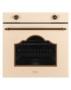 Встраиваемый электрический духовой шкаф REO 605 BG Beige Ricci