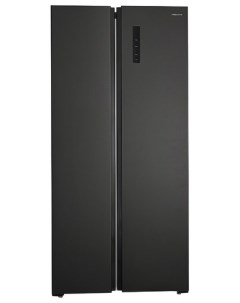 Холодильник RFS 480DX NF Black Hiberg