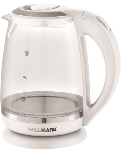 Чайник электрический WEK 2005G 2 л белый Willmark