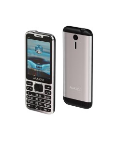 Мобильный телефон X10 Metallic Silver Maxvi