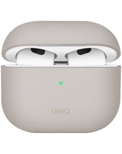 Чехол Lino Liquid silicone для AirPods 3 Бежевый LINOIVY Uniq