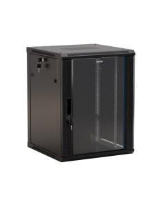 Серверный шкаф TWB 0945 GP RAL9004 Глубина 45см Black Hyperline