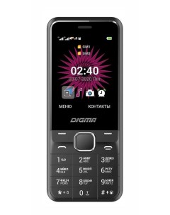 Мобильный телефон Linx A241 Black Digma