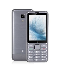 Мобильный телефон S350 светло серый F+