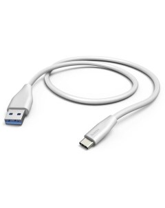 Кабель USB Type C m USB 3 1 A m 1 5м MFI белый 00178397 Hama