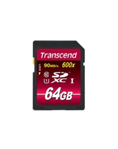 Карта памяти SDХC 64GB Transcend
