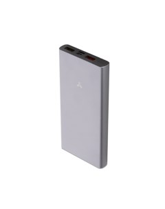 Внешний аккумулятор Charcoal II 10MPQP 10000 мА ч 3 подкл устройства серый Accesstyle