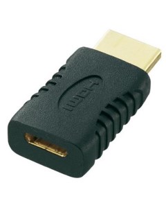 Переходник для Mini HDMI F HDMI M Black Nobrand