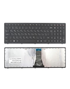 Клавиатура для ноутбука Lenovo G500S S510 Z510 черная с рамкой Azerty