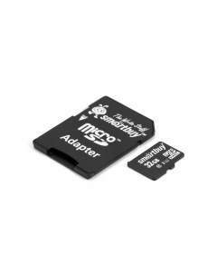 Карта памяти microSDHC 32 GB 10 класс адаптер SD Smartbuy