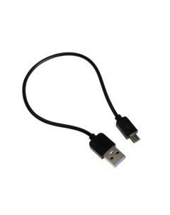 Кабель EX K 1387 USB Micro USB силиконовая оплетка 2 4А 0 25 м черный Exployd