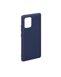 Чехол накладка Flex для Samsung A91 S10 Lite 2020 Dark Blue More choice
