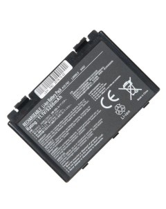 Аккумулятор для ноутбука ASUS K40 K50 K70 F82 X5 5200mAh Rocknparts