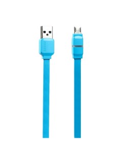 Дата кабель RC 029m USB Micro USB Breathe LED 2 1A 1м Blue Remax