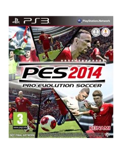 Игра Pro Evolution Soccer 2014 для PlayStation 3 Konami