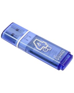 Флешка Glossy 4ГБ Blue SB4GBGS B Smartbuy