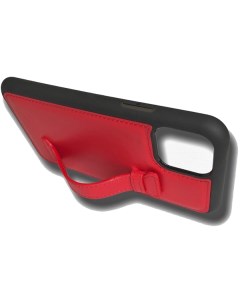 Кожаный чехол подставка для iPhone 11 красный CFG 11 KMZ Elae